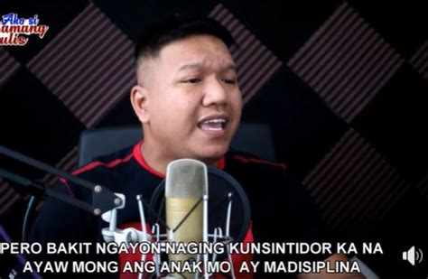 Sinundo ng Vlogger Upang Gumawa ng Kantent.